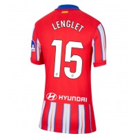 Camisa de Futebol Atletico Madrid Clement Lenglet #15 Equipamento Principal Mulheres 2024-25 Manga Curta